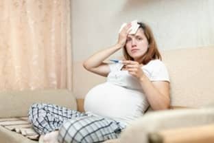 reducir la fiebre en el embarazo